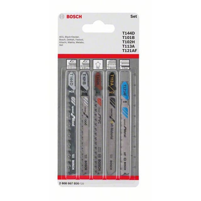 Bosch Accessories 2608667856 5 stk