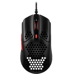 HyperX Pulsefire Haste gaming mus (sort/rød)