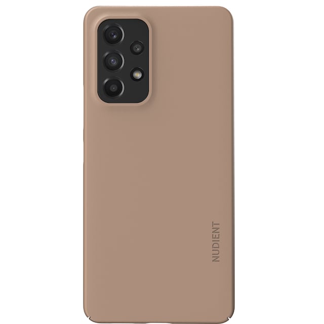 Nudient V3 cover til Samsung Galaxy A53 (clay beige)