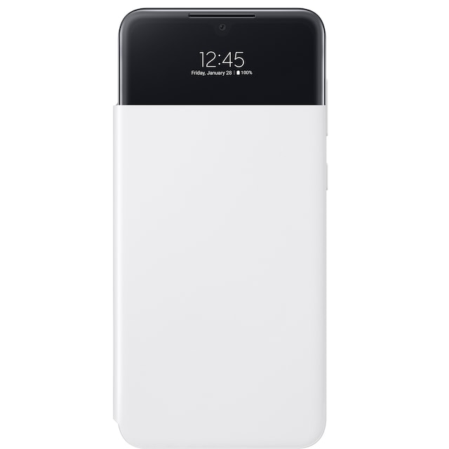 Samsung Galaxy A33 Smart S View pungetui (hvid)