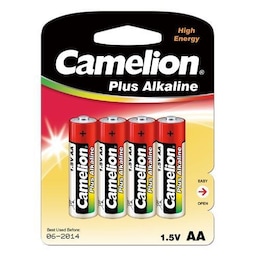 Camelion LR6-BP4 AA/LR6, Plus Alkaline, 4 stk.