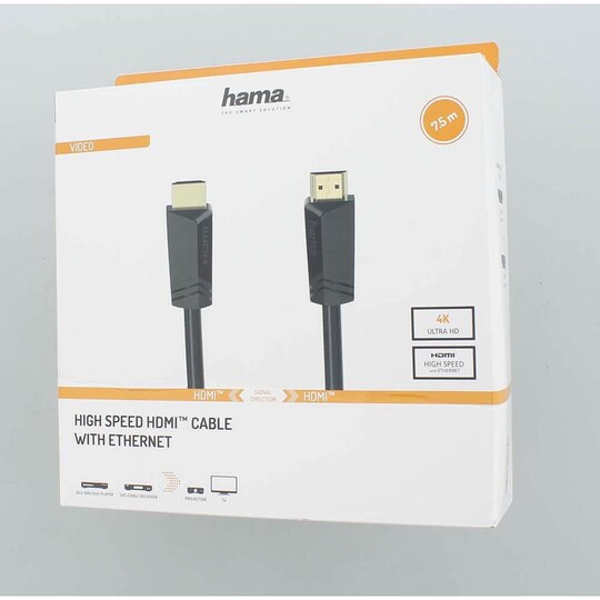 Hama High-Speed HDMI-kabel (7,5 m) | Elgiganten