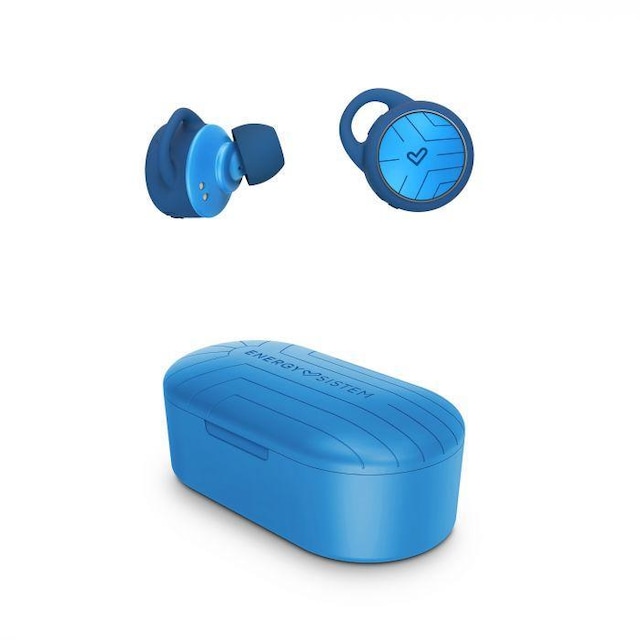 Energy Sistem-øretelefoner Sport 2 True Wireless Aqua (True Wireless Stereo, Bluetooth 5.0, Sport, Secure-Fit+)