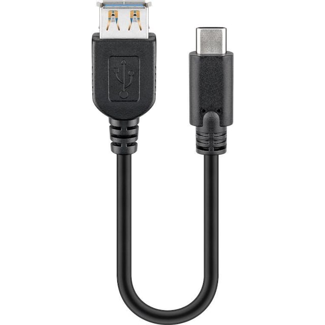 Goobay Synkroniser & oplad superhastighed USB-C™ til USB A 3.0 forlænger ledning