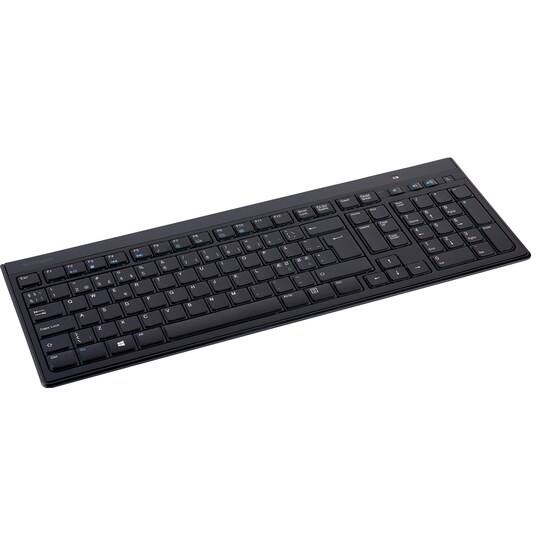 Kensington Advanced Fit slim trådløst tastatur (Pan Nordic layout) |  Elgiganten