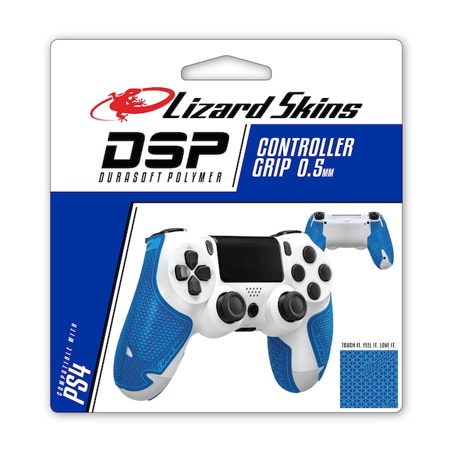 LIZARD SKINS DSP CONTROLLER GRIP FOR PS4-POLAR BLUE