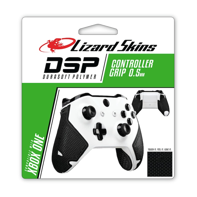 LIZARD SKINS DSP CONTROLLER GRIP FOR XBOX ONE-JET BLACK