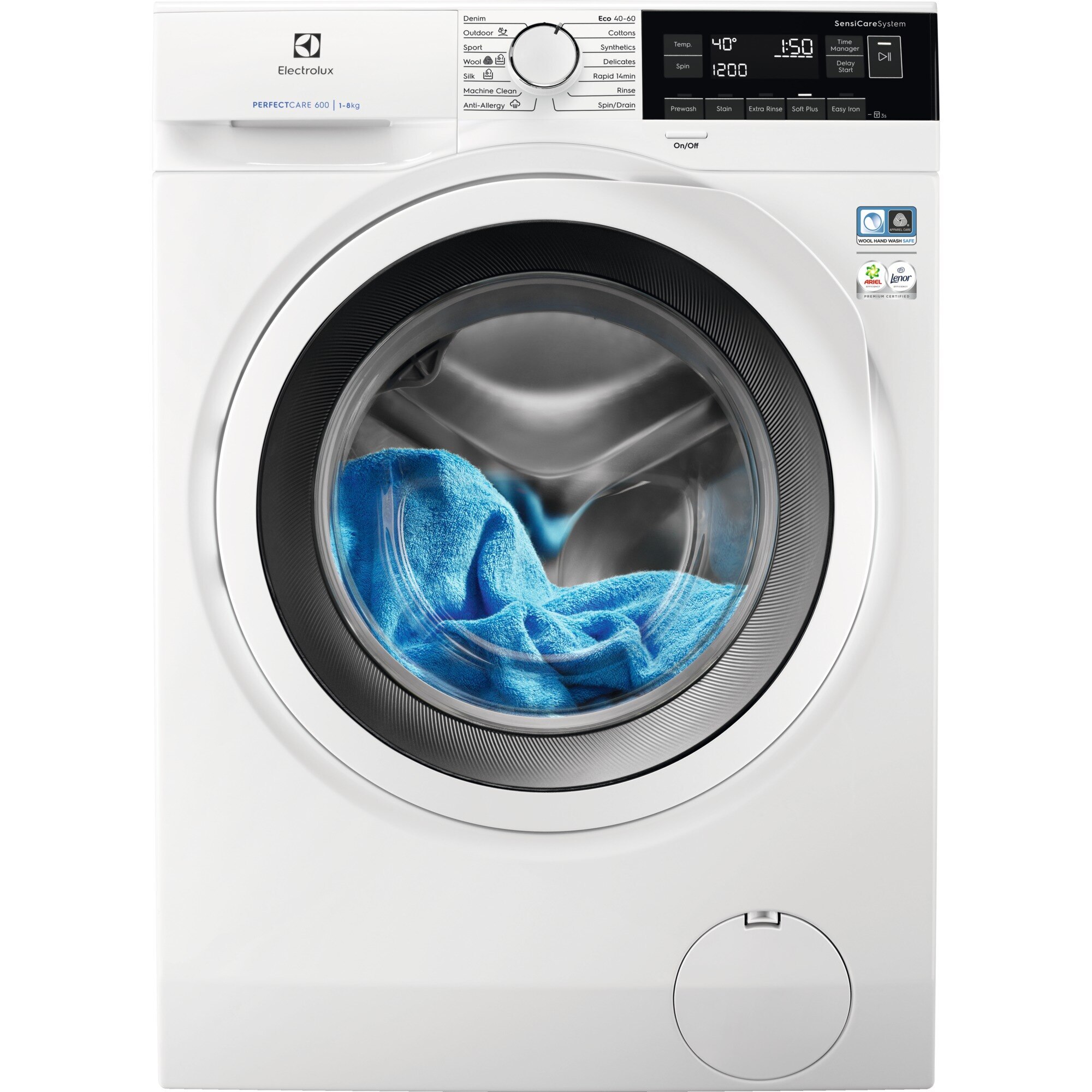 Køb Hvide Vaskemaskiner online til lav