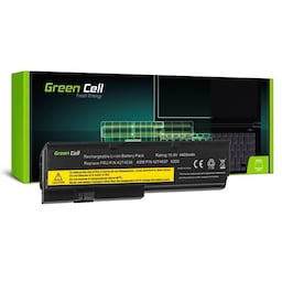 Green Cell laptopbatteri til Lenovo ThinkPad X200 X201 X200s X201i / 11,1V 4400mAh