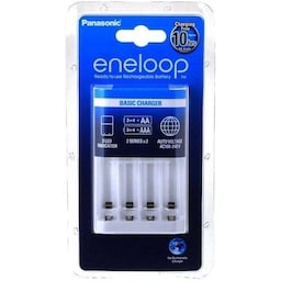 Panasonic eneloop Basic batterioplader 2 eller 4 AA/AAA