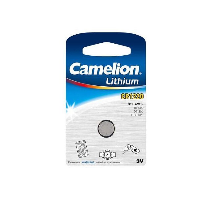 Camelion CR1220-BP1 CR1220, Lithium, 1 stk