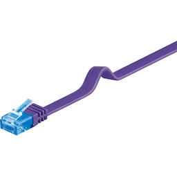 Goobay Flad netværkskabel CAT 6A, U/UTP, violet