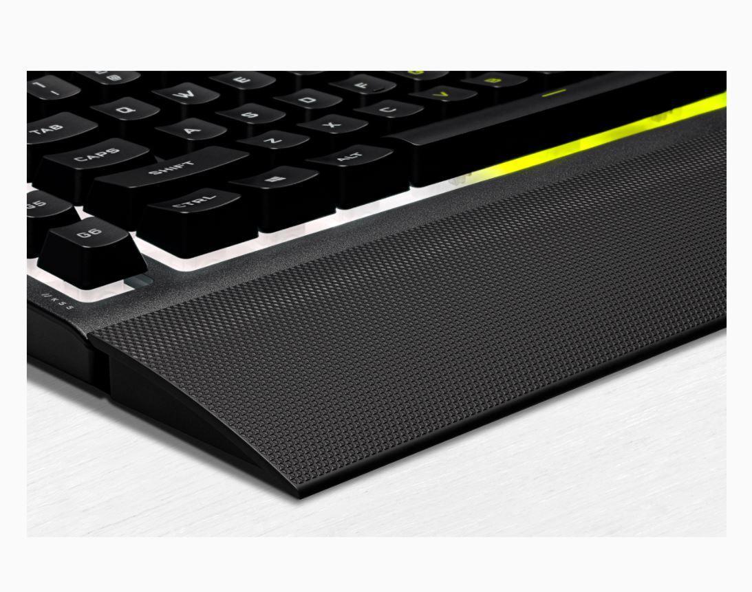 Corsair K55 RGB PRO Gaming Keyboard, RGB LED lys, NA, Kablet, Sort |  Elgiganten