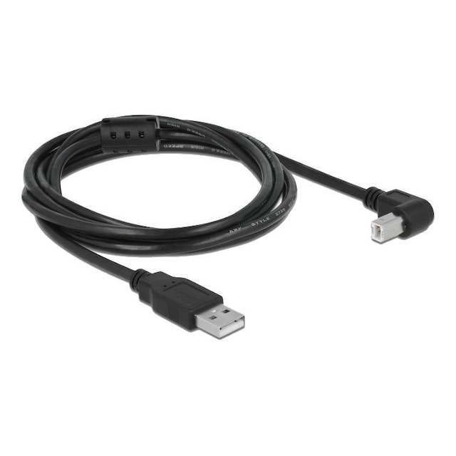 Delock cable USB 2.0 Type-A connector> USB 2.0 Type-B connector angled 2