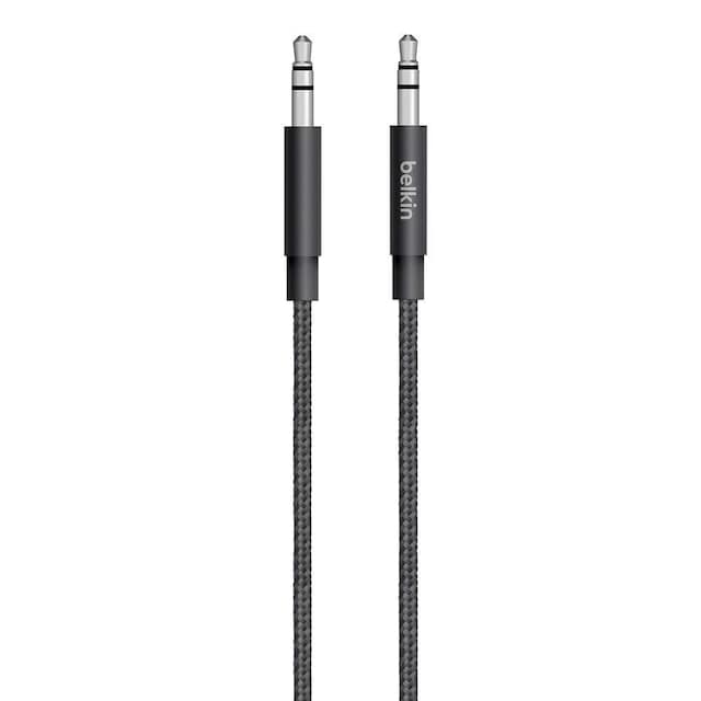 Belkin Metallic AUX Cable MIXIT UP Black