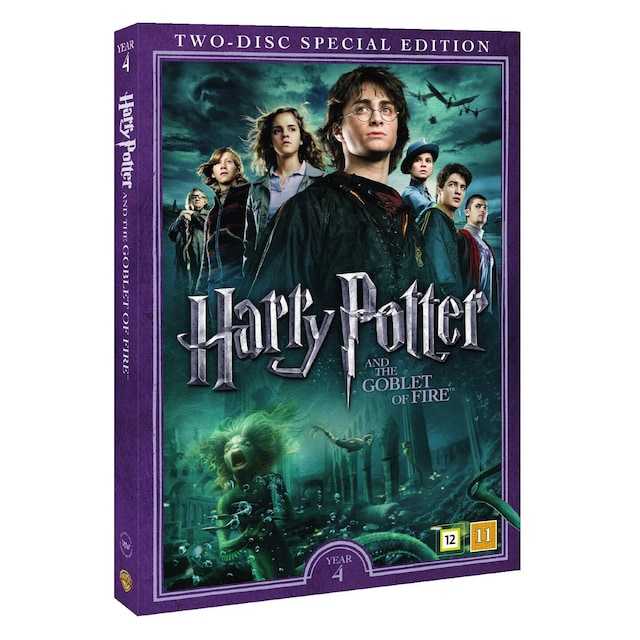 Harry Potter og Flammernes Pokal + dokumentar - DVD