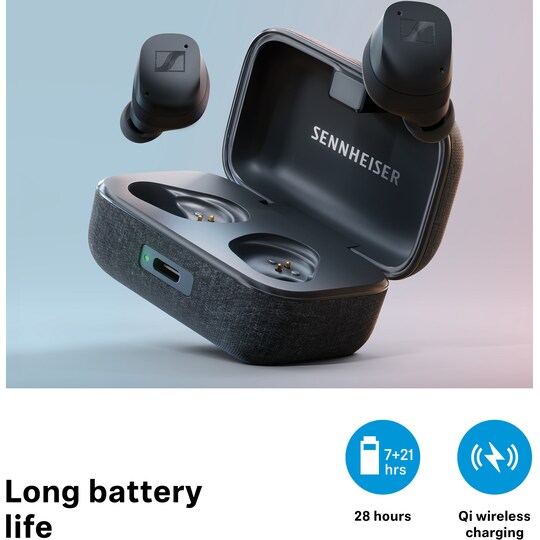 Sennheiser Momentum 3 true wireless in-ear høretelefoner (graphite) |  Elgiganten