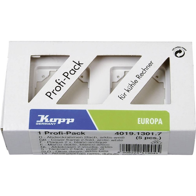 Kopp 401913017 Ramme Dobbelt Europa Arktis-hvid, Mat