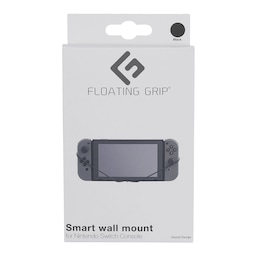 FLOATING GRIP NINTENDO SWITCH CONSOLE WALL MOUNT (BLACK/GREY