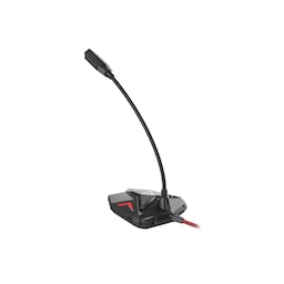 Genesis Gaming mikrofon Radium 100 USB 2.0, sort og rød