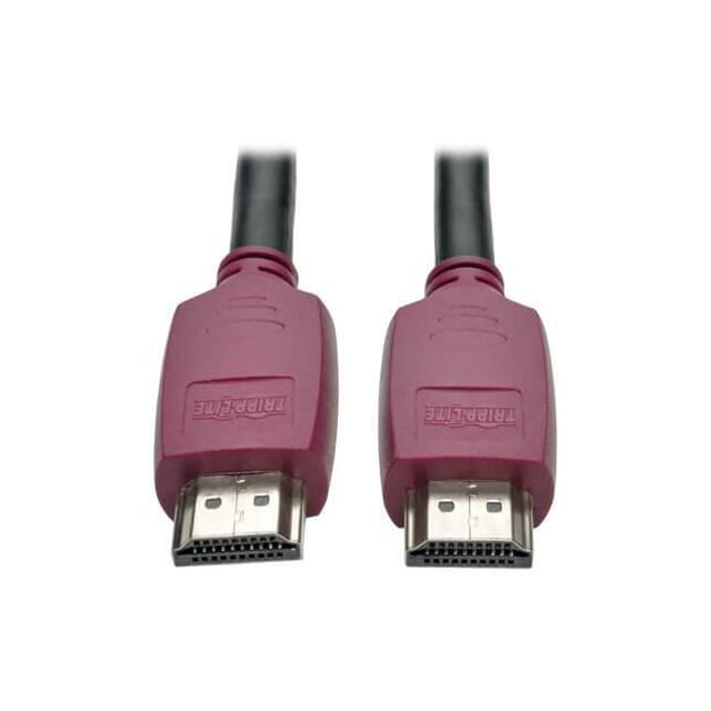 Tripp Lite HDMI-kabel med Ethernet P569-010-CERT Burgund, HDMI til HDMI, 3,05 m