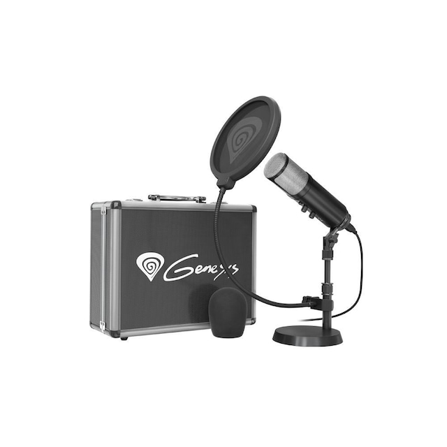 Genesis Gaming mikrofon Radium 600 USB 2.0, Sort