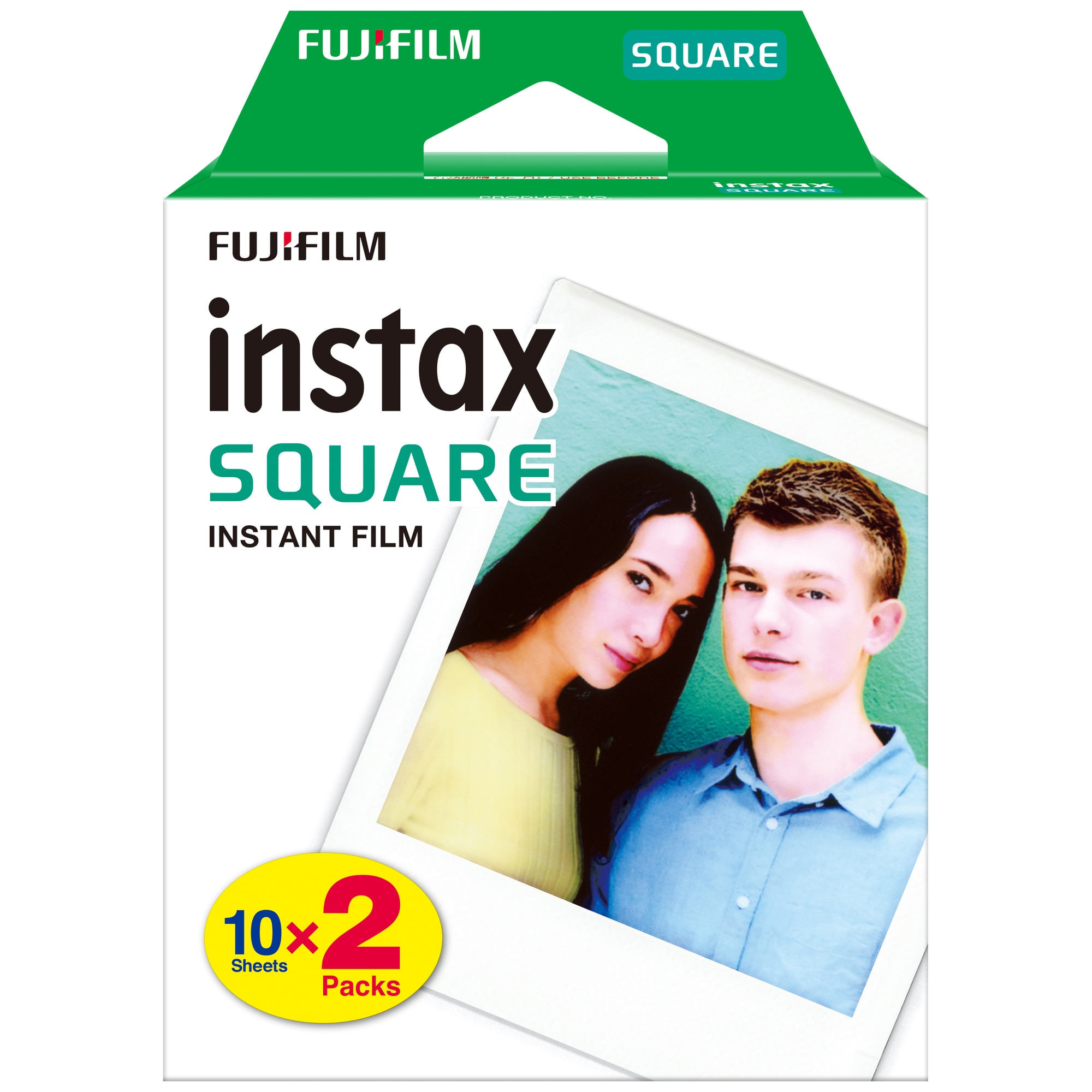 Fujifilm Instax Square papir - hvid ramme (20-pak) - Printerpapir ...