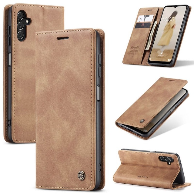 CaseMe Smart FlipCase Samsung Galaxy A13 5G  - brun