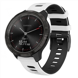 Twin Sport Armbånd Garmin Vivomove 3 - Hvid/sort