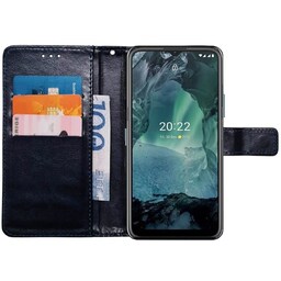 Wallet cover 3-kort Nokia G21 - Mørkeblå
