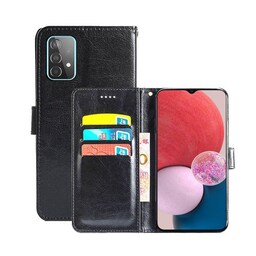 Wallet cover 3-kort Samsung Galaxy A13 4G - Sort