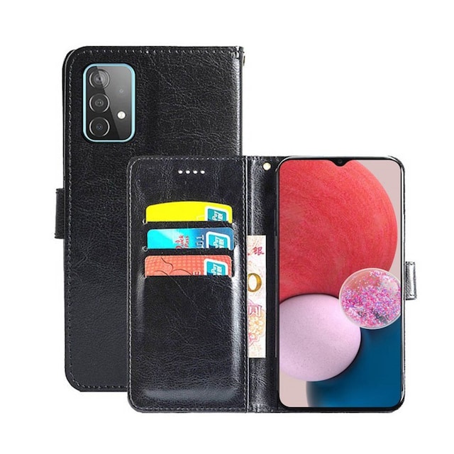 Mobilplånbok 3-kort Samsung Galaxy A13 4G - Svart