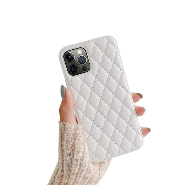 Rhombus cover Apple iPhone 12 Pro - Hvid