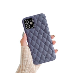 Rhombus cover Apple iPhone 12 - Lilla