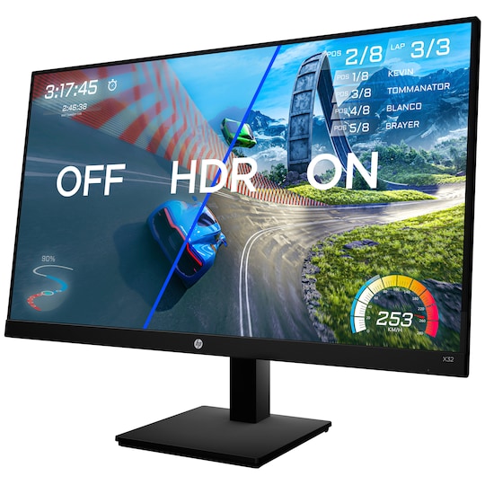 HP X32 31,5" gaming skærm | Elgiganten