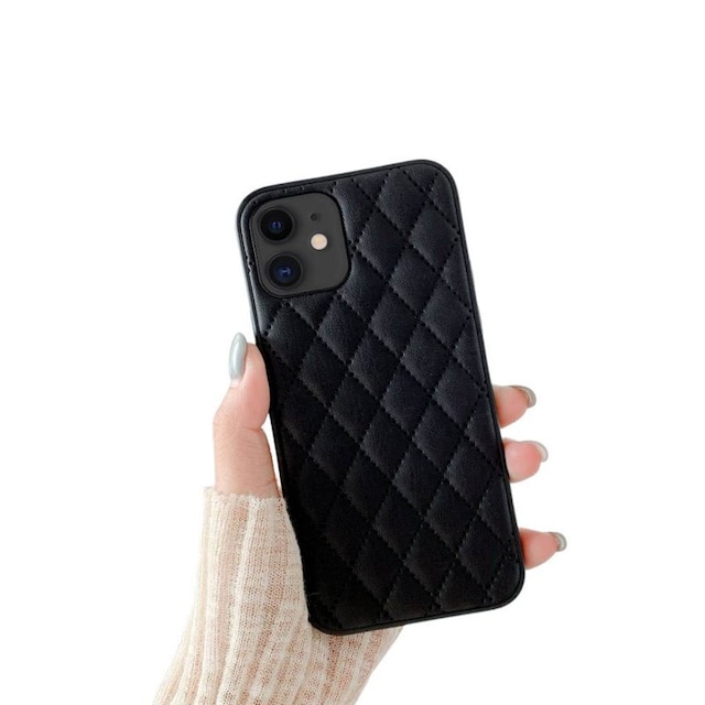 Rhombus cover Apple iPhone 11 - Sort