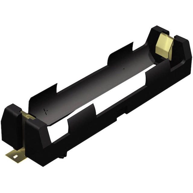 Keystone 1042 Batteriholder 1 18650 Surface mounting SMD (L x B x H) 86 x 20.65 x 14.86 mm