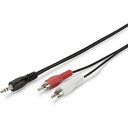 Digitus Audio Adapterk. 3.5mm - 2xRCA 1.