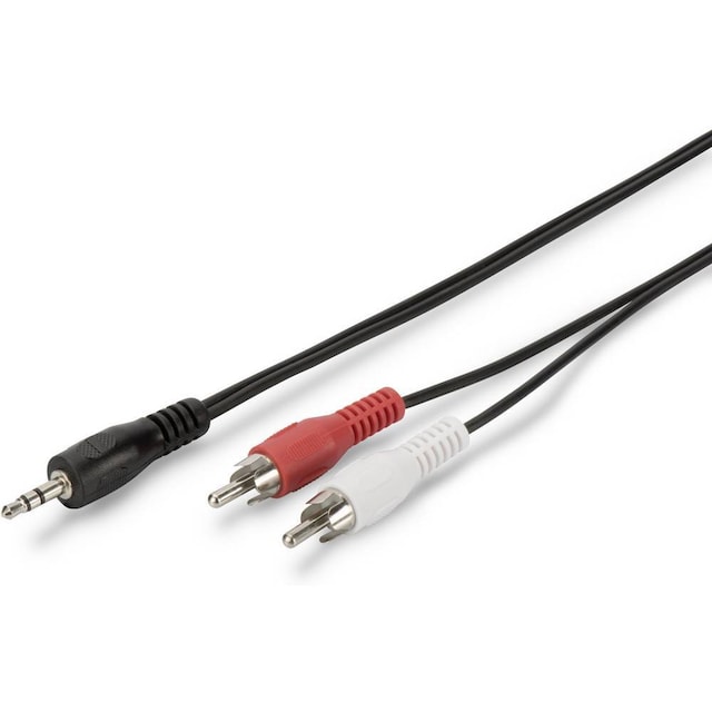 Digitus Audio Adapterk. 3.5mm - 2xRCA 5.