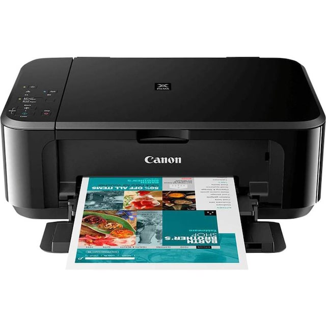 Canon PIXMA MG3650S Farve inkjet multifunktionsprinter A4 Printer, scanner, kopimaskine WLAN, Duplex