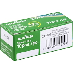 Murata 248402 Knapcellebatteri 10 stk