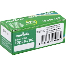 Murata 248397 Knapcellebatteri 10 stk