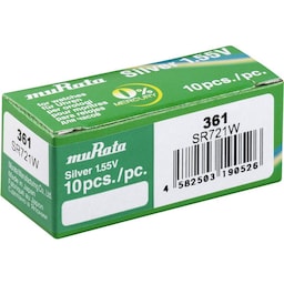 Murata 248387 Knapcellebatteri 10 stk