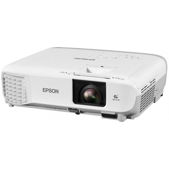 Epson 3LCD-projektor EB-X49 XGA (1024x768), 3600 ANSI lumen, hvid