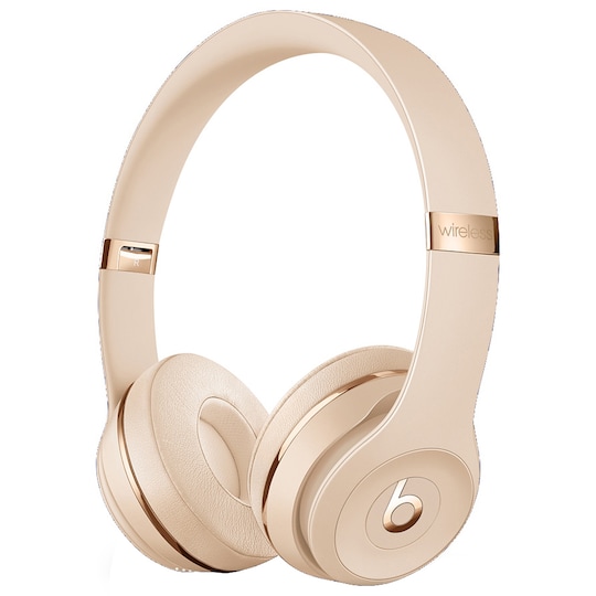 Beats Solo3 trådløse on-ear hovedtelefoner (satin guld) | Elgiganten