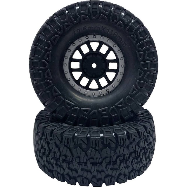 Reely 1:10 Crawler Complete wheels Offroad 6-double