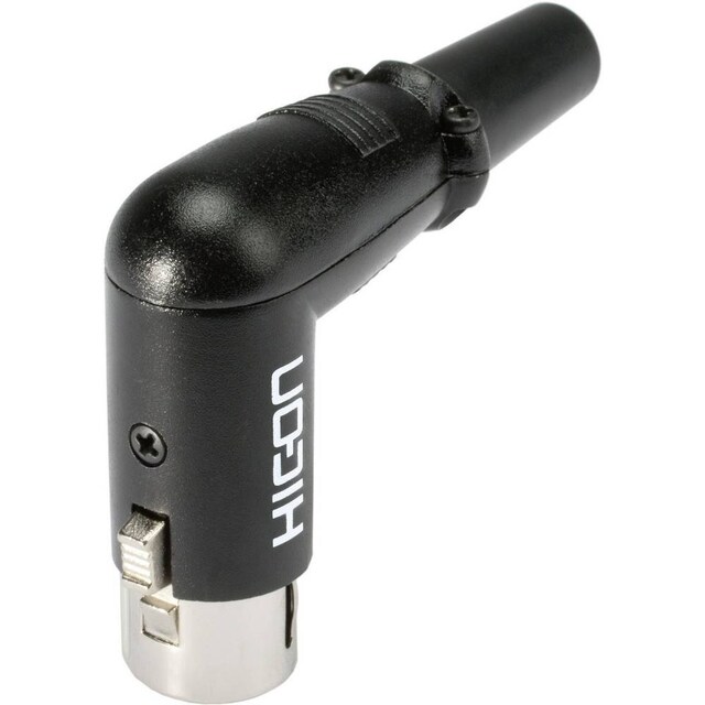 Hicon HI-X3RF-M XLR-stik Tilslutning, vinklet Poltal: 3