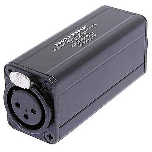 Neutrik NA2F-D0B-TX XLR-adapter XLR-tilslutning -