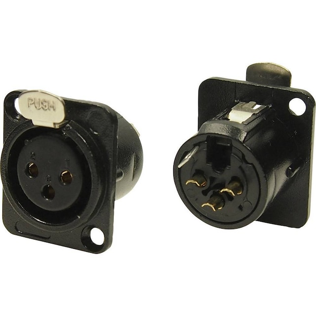 Cliff FC61900 XLR connector Socket, built-in Number of