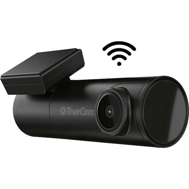 TrueCam H7 Dashcam med GPS WLAN, Automatisk start, WDR,